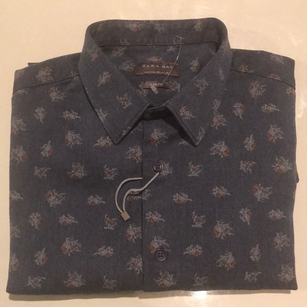 NWOT, “Zara Man,” L/S Button Down